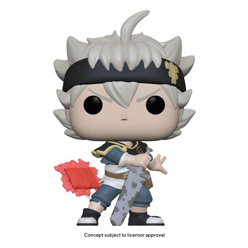 FUNKO ACTION FIGURES FUNKO POP ANIMATION BLACK CLOVER ASTA